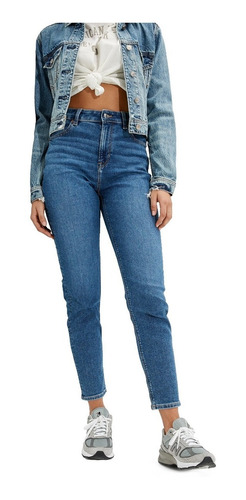 Pantalón Mujer American Eagle Stretch Mom Jean Tiro Alto