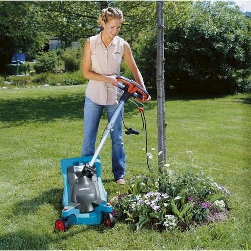 Máquina De Cortar Grama Elétrica Gardena Movimento Fácil