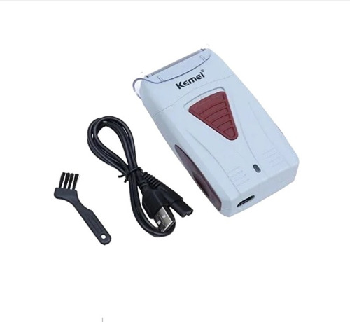 Afeitadora Kemei KM-3382 blanca 220V