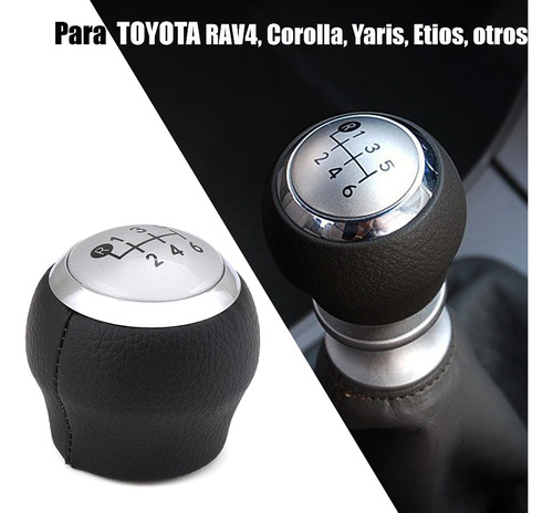 Perilla De Cambios Compatible Toyota De 5/6 Velocidades + R