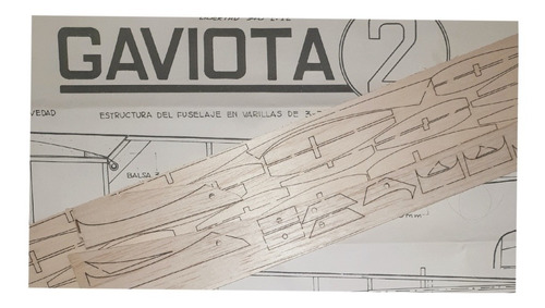 Set De Piezas Para Cortar Del Planeador Gaviota 