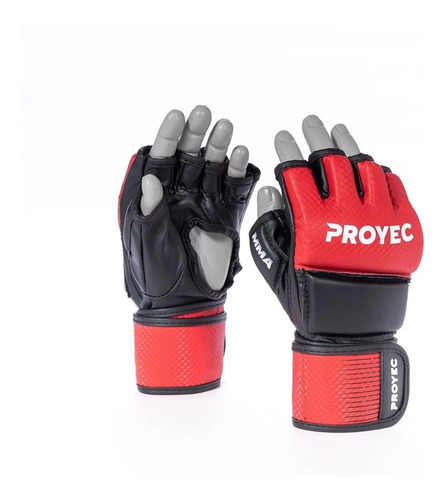 Guantes Mma Con Protección Pulgar Proyec Varios Talles