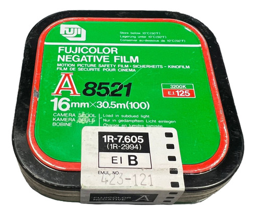 Fujicolor Film Negativo A8521 16mmx30.5 (100) Nuevo