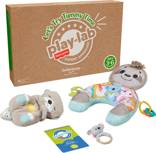 Fisher-price Baby Play Kit Let's Try Tummy Time, Juego De Re