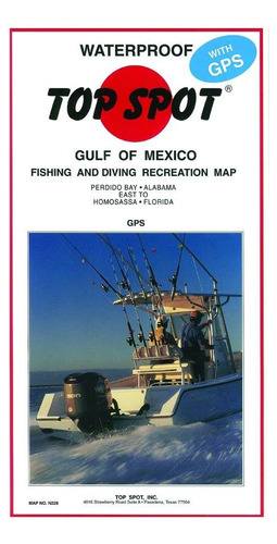 Parte Superior Spot Mapa N228 Golfo Mexico