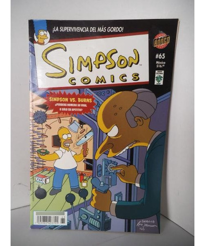 Simpsons Comics 65 Editorial Vid