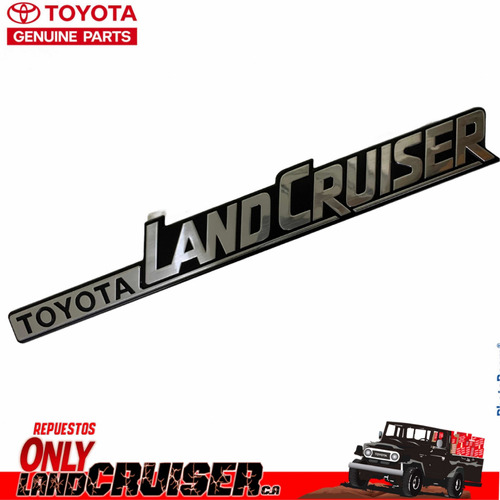 Emblema Toyota Land Cruiser Machito Samurai Fj40