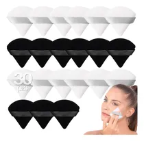 Comprar Set 30 Esponja Maquillaje Puff Polvo Triángulo Maquillaje F