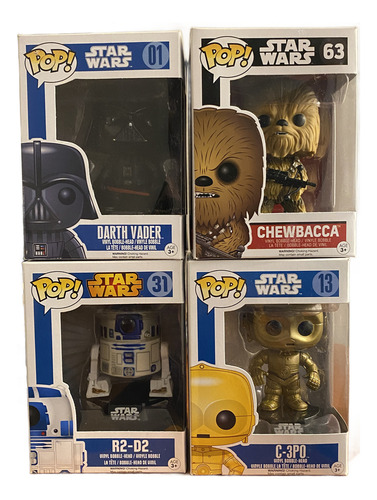 Star Wars -funko Pop Set De 4