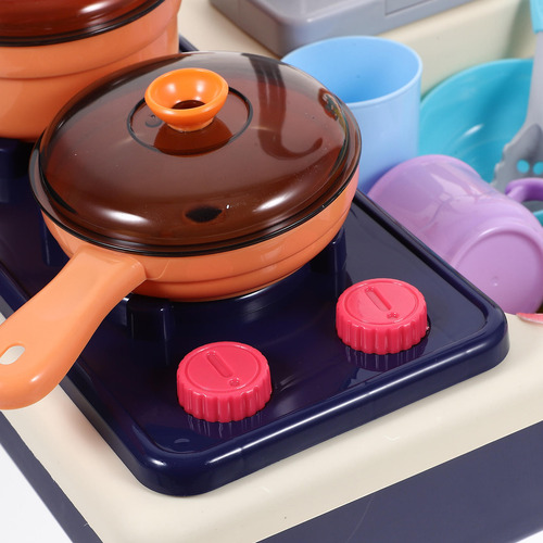 1 Juego De Juguetes Para Lavar Platos, Fregadero De Cocina,