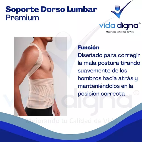 Faja Corset Dorso Lumbar Rigida