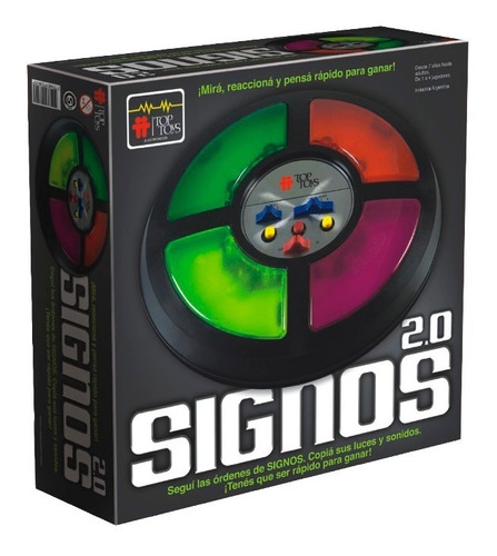 Juego Signos 2.0 De La Memoria, Sim. Simon Orig. Top Toys