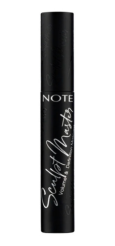 Máscara De Pestañas Note Sculpt Master 01 Black Vegana X8ml