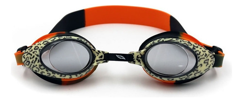 Goggle De Natación Voit Junior Animals Color Negro/naranja