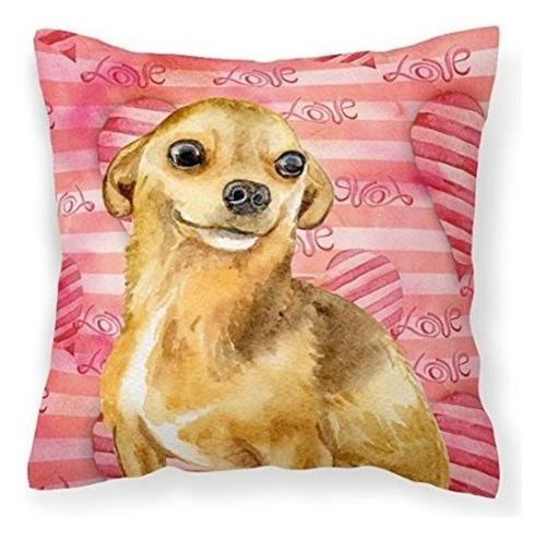 Caroline's Treasures Bb9745pw1818 Chihuahua Love - Almo