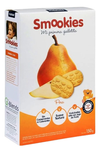 Galletitas Smookies Baby Sobor Pera 150g