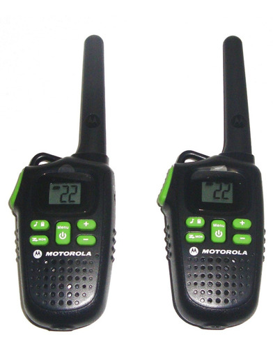 Kit 2 Radios Motorola  Md200rfrs 2 Vias 22 Canales 32 Km