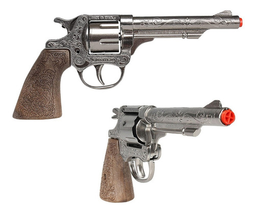 Pistola Gonher Revolver Cowboy Juguete Niños Viejo Oeste Ax®