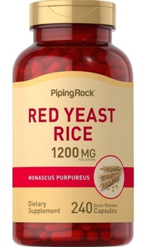 Red Yeast Rice 1200 Mg (per Serving) 240 - g a $149