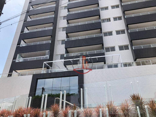 Imagem 1 de 21 de Apartamento Com 2 Dormitórios À Venda, 76 M² Por R$ 350.000 - Vila Guilhermina - Praia Grande/sp - Ap3160