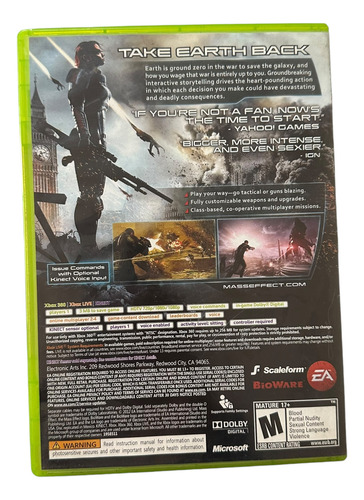 Mass Effect 3 Para Xbox 360 Físico (Usado)