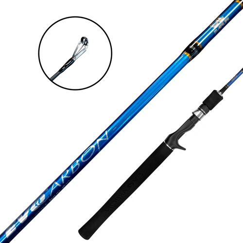 Vara Para Carretilha Evo Carbon 1,83m 15-30 Lbs - Maruri