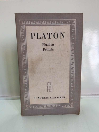 Platón - Phaidon - Politica - Rowohlts Klassieker - Alemán