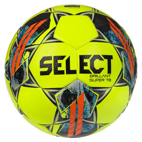 Seleccione Brillant Super Tb V22 Soccer Ball, Amarillo/grey/