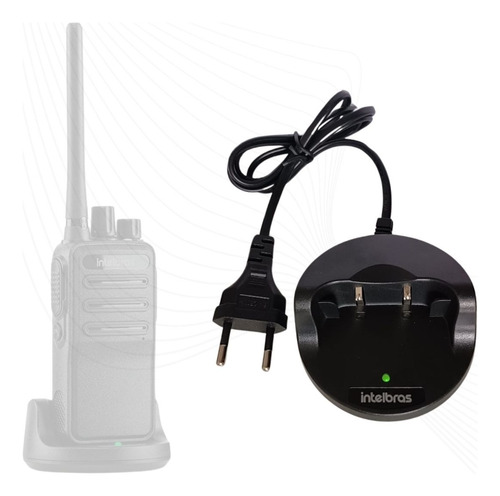 Carregador Intelbras Base Rádio Comunicador Rc3002 G2 Bivolt