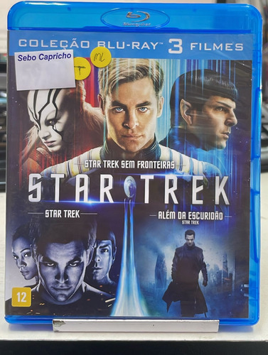 Blu-ray Star Trek Coleção Blu-ray 3 Filmes