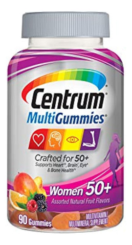 Centrum Multigummies Gummy Multivitamin For Women 50 Plus, W