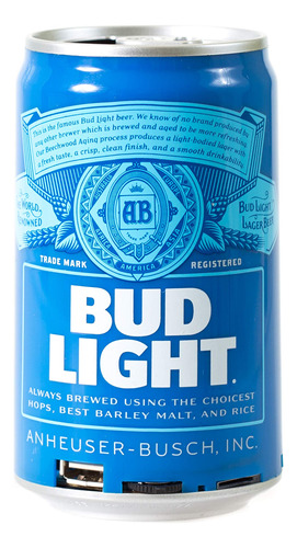 Bud Light Altavoz Bluetooth Portatil Inalambrico Estereo De 