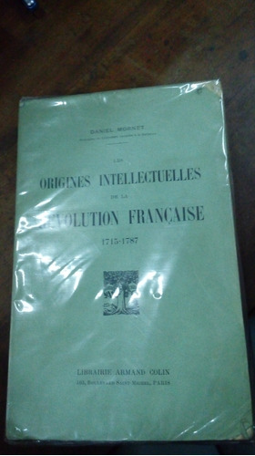 Libro Origines Intellectuelles De La Revolution Francaise