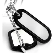 Comprar Placas Militares Dogtag X Docena (12 Unds)