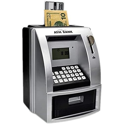 Cajero Automático Caja De Ahorros Dinero Real Hucha El...