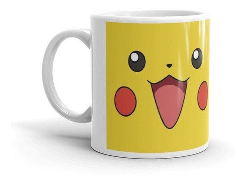 Mug Pokemon Pikachu Personalizado Con Nombre 