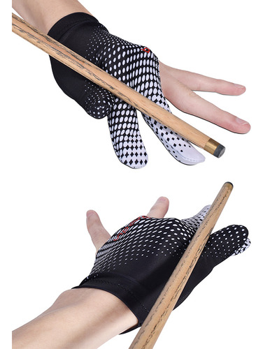 Guante Mittens Cue, Transpirable, Para Jugar Al Billar Izqui