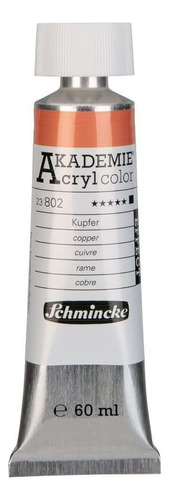 Tinta Acrílica Schmincke Akademie 60ml 802 Copper