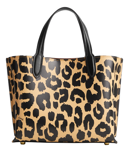 Coach Print Willow Tote 24, Leopardo, Leopardo