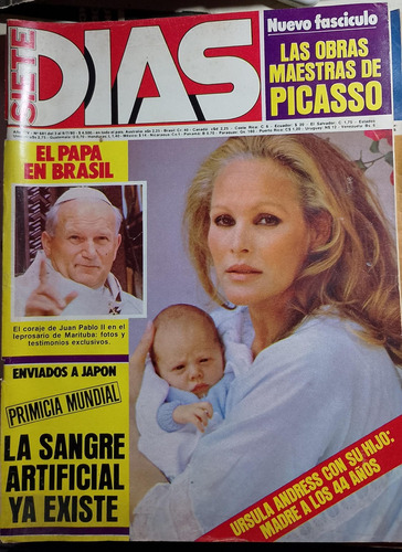 Siete Dias '80 Luis Sandrini Juan Pablo Ii Mary Tapia Ocampo