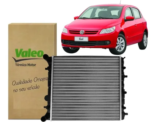 Radiador Gol G5 Power 1.6 2012 2013 Com Ar Condicionad Valeo ...