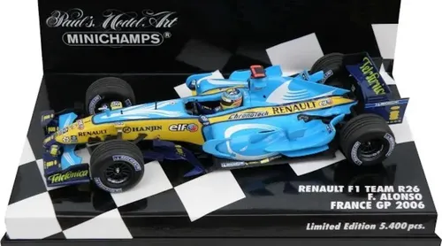 Minichamps F1 1/43 Renault R26 2006 Campeão F. Alonso #1
