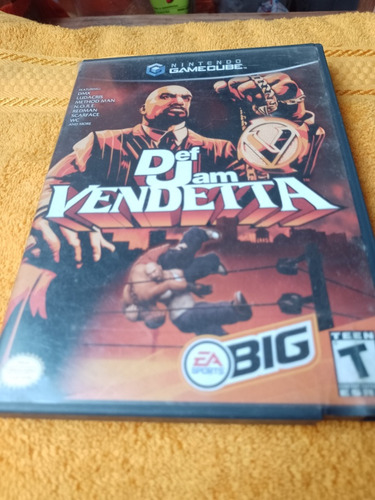 Def Jam Vendetta Nintendo Game Cube Completo 