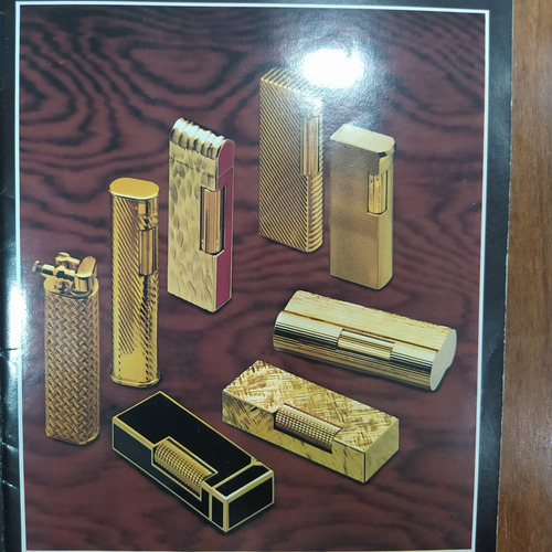 Antiguo Catálogo De Encendedores De Dunhill Londres Inglés (Usado)