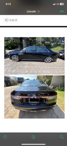 Excelente Carro Lincon Continental En Perfectas Condiciones