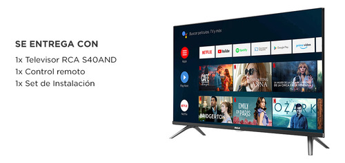 Smart Tv 40 Pulgadas Rca Lecd C40and Fhd Android Full Hd