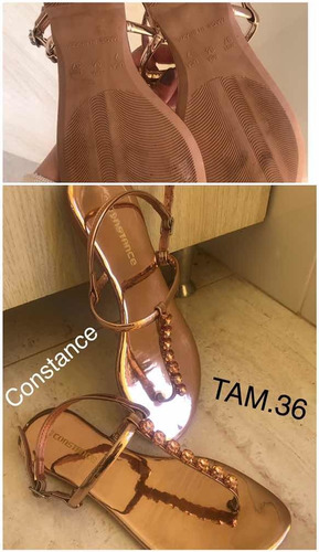 sandalias rasteiras constance