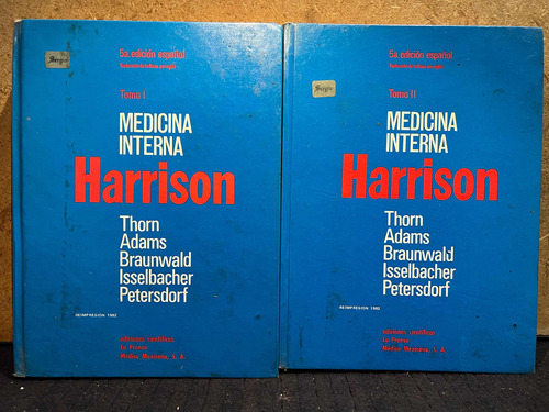 Medicina Interna (2 Tomos), Harrison. 5a Edicion.