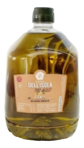 Aceite Dell'isola Oliva  Blend Medio De 2 Litros