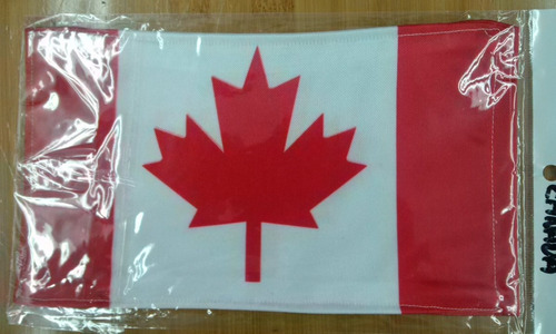 Bandera De Canada .90x1.50 Mts Poliester Satinado